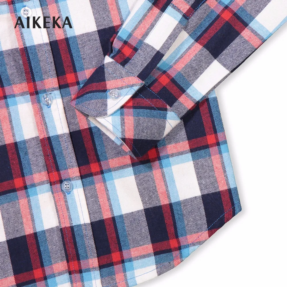 2018 всесезонные женские 100% хлопок рубашка с отложным Женщины воротник длинный