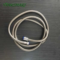 yanksmart bathroom pull out hose 1 5m 2m flexible hose polished chrome stainless steel shower water plumbing