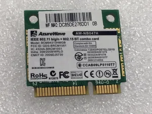 Новая беспроводная карта для Broadcom Bcm94313HMGB AW-NB047H BCM4313 Half Mini Pci-e Wifi для детской сетевой карты