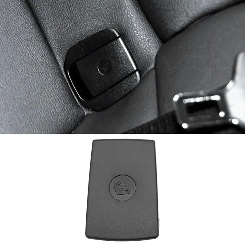 

Car Rear Seat Hook ISOFIX Cover Child Restraint for BMW X1 E84 3 Series E90 F30 1 Series E87 Car Rear Seat Hook Bla Beige Buckle