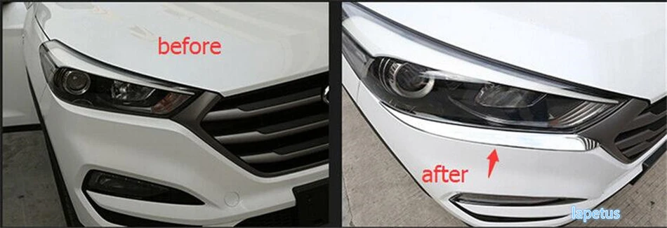 Лампы Lapetus с декоративной рамкой для век внешняя отделка подходит Hyundai Tucson 2016 2017
