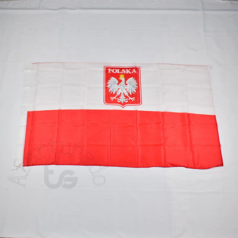 Польский флаг 3x5 футов 90*150 см висящий национальный для украшения дома | Дом и сад