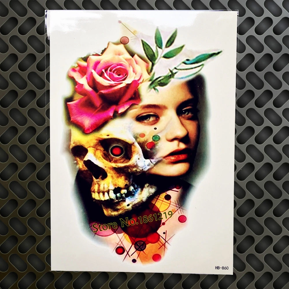 Кунг-фу Панда временная татуировка мужские боди-арт тату наклейка s Selfie 21*15 см