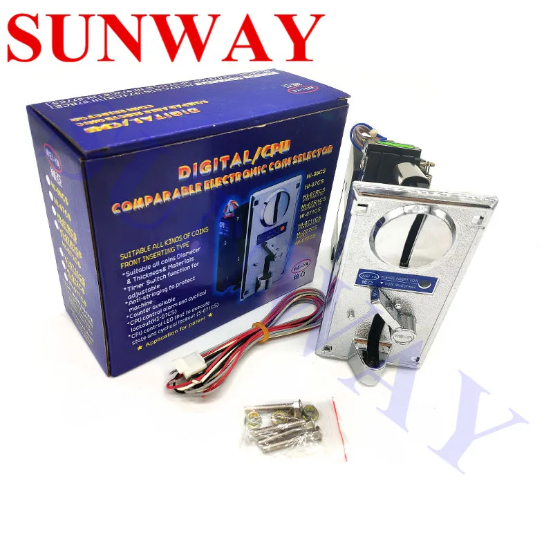 Хорошее качество фронтальный сплав улучшенный процессор переключатель монет Weiya