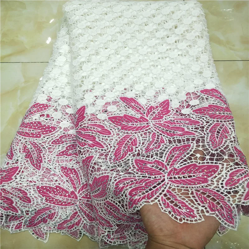2019 Новый дизайн Африканский кружевной ткани гипюр шнур высокое качество вышивка
