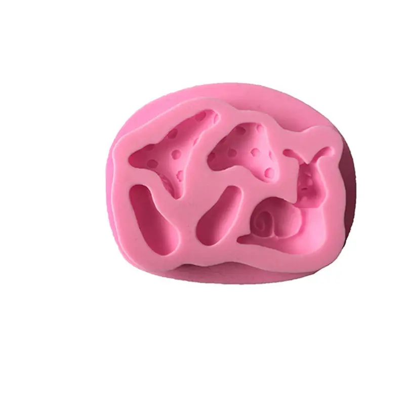 Прекрасный улитки и Красочные гриб торт шоколадный пудинг плесень|pudding mold|chocolate