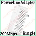 1 шт. порт RJ45 100 Мбитс, сетевой адаптер линии питания 200 Мбитс, адаптер AV200 Ethernet PLC, партнер маршрутизатора Wi-Fi, IPTV, Homeplug AV2