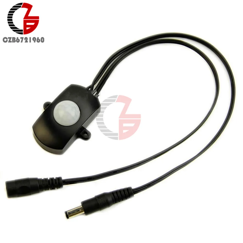 DC 5V 12V 24V 5A PIR датчик движения переключатель мини инфракрасный ИК Детектор Крытый