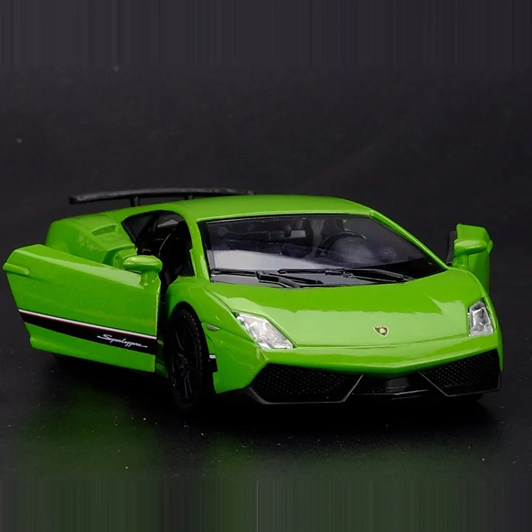 

High Simulation Exquisite Diecasts & Toy Vehicles RMZ city Car Styling LP570-4 Gallardo Police 1:36 Alloy Supercar Model Toy Car