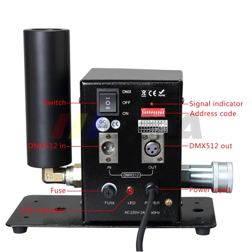 

Stage effect dmx co2 jet machine one shot co2 jets