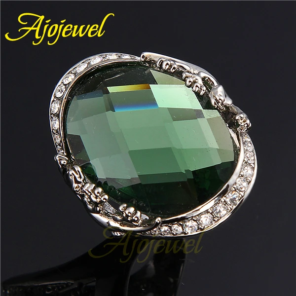 Женское и мужское кольцо с большим кристаллом|crystal rings for women|austrian crystal ringscrystal ring |