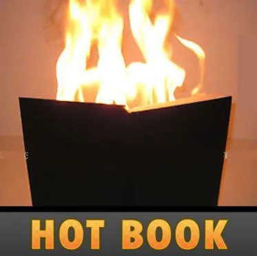 Fire book появляющаяся голубь магические трюки магический огонь иллюзии магии