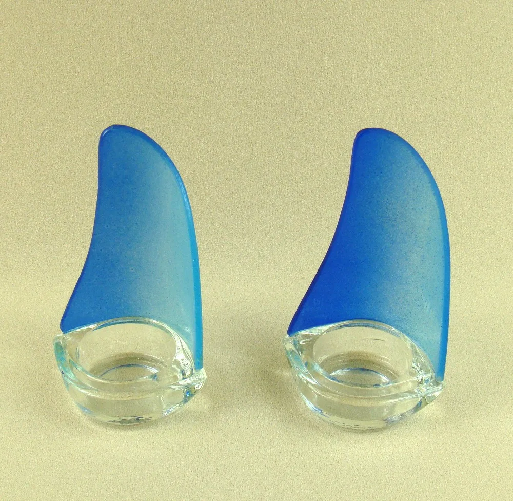 Модный стеклянный подсвечник для парусной лодки декоративная модель