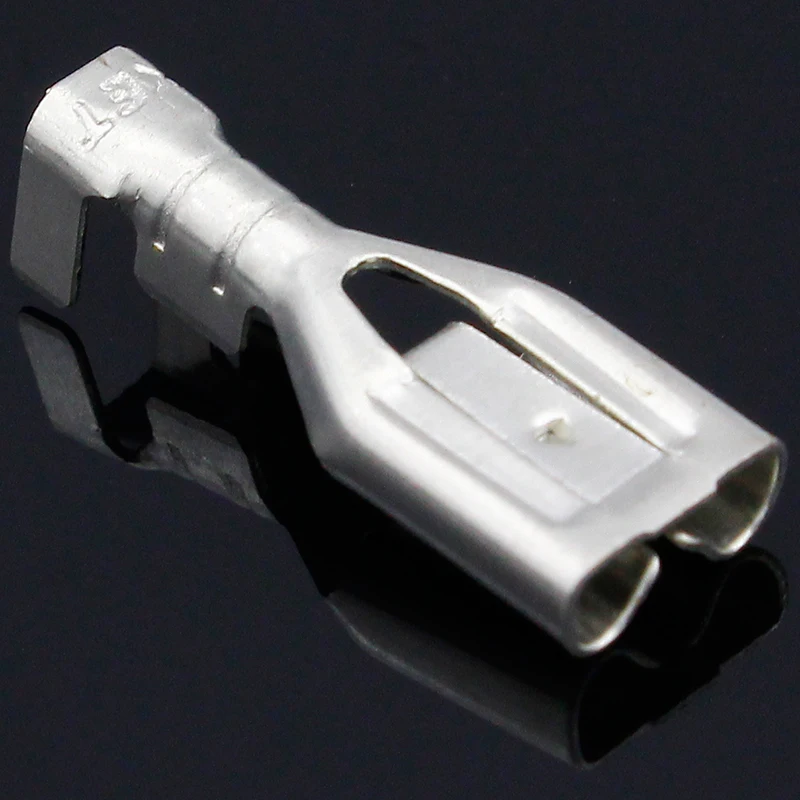 50 шт. обжимные клеммы 6 3 мм мм|connectors crimp terminals|crimp terminalconnector |