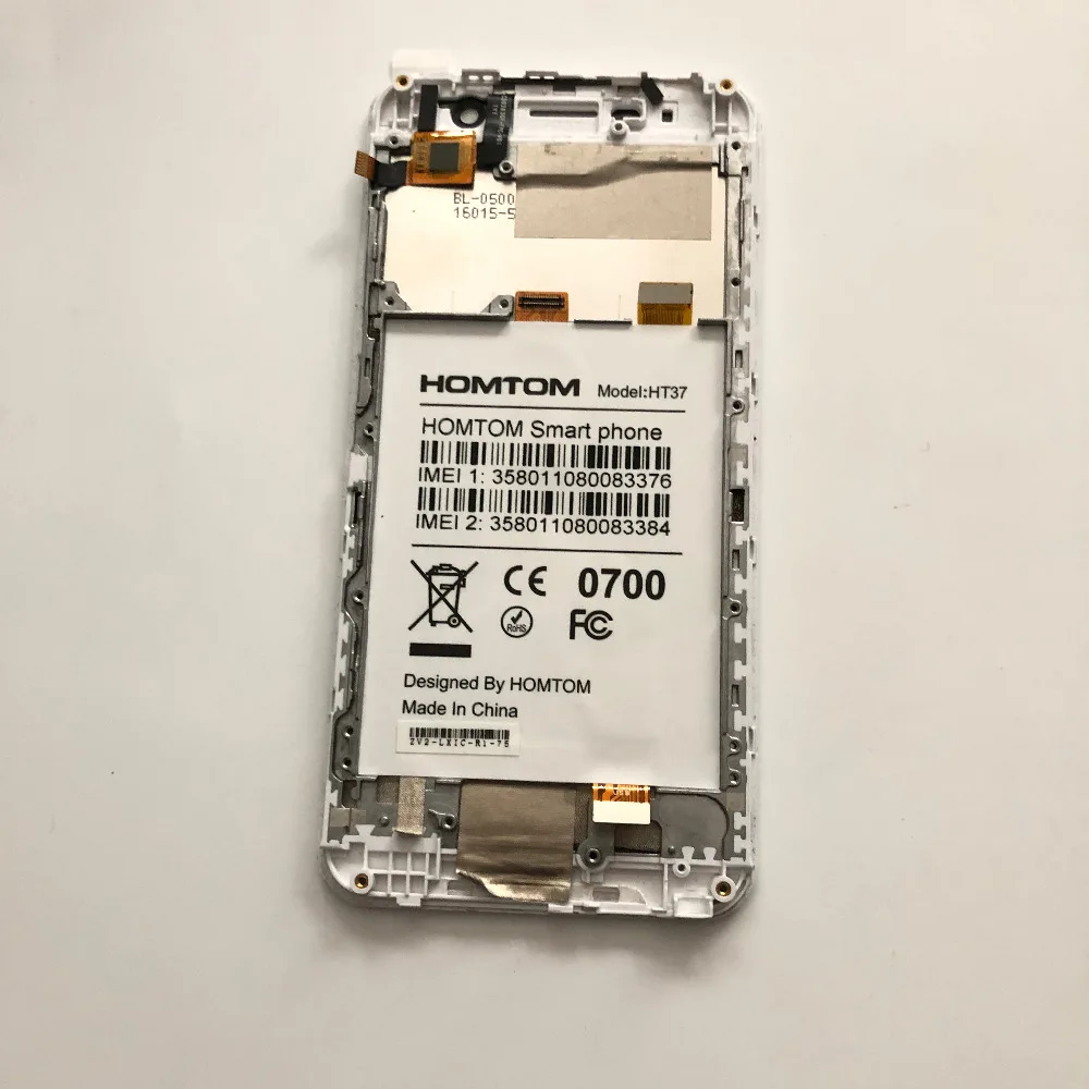 Б/у ЖК-экран + сенсорный экран рамка для смартфона Φ HT37 MTK6580 5 0 дюймов 1280x720 |
