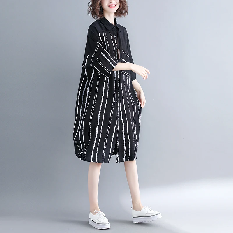 2019 Новое поступление летнее платье для беременных женщин Повседневное Полосатое