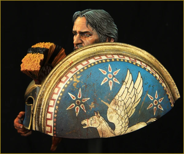 1/10 весы греческие фигурки солдат историческая фигура бюст полимерный набор