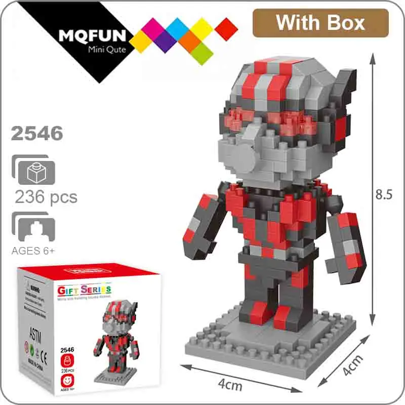 Wisehawk мини-блок супер герой Экшн фигурки Marvel Мститель Человек-паук Черная пантера Веном мини Строительный Блок игрушка для детей