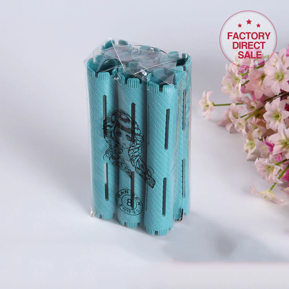 Ролики для завивки волос 6 цветов холодная завивка инструменты укладки домашний