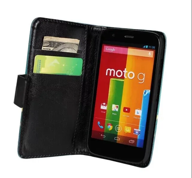 Бумажник симпатичные совы и жираф мультфильм новый бренд мода кожа флип стенд