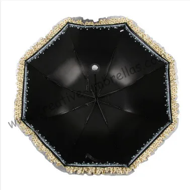 Женский складной мини зонт с защитой от солнца и ультрафиолетовых лучей|mini