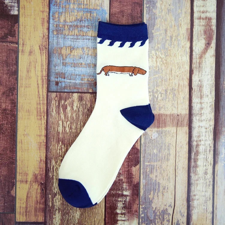 Серия удобных мультяшных носков с собакой Новинка высококачественные женские и