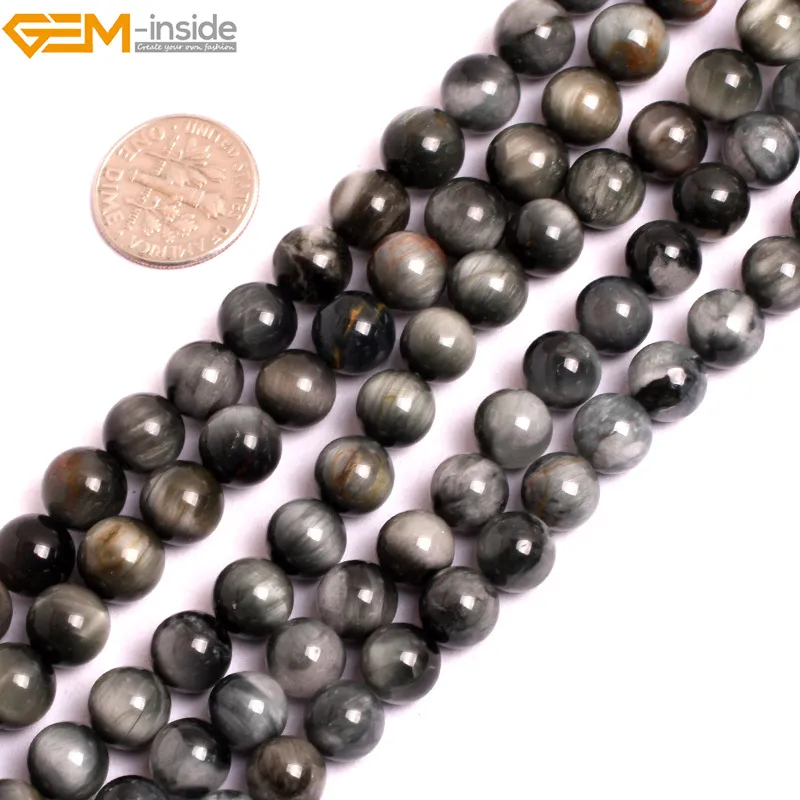 Бусины из натурального камня 4 мм Орлиный глаз Сокол 15 дюймов|stone beads|beads for jewelry