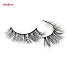 Visofree ресницы 3D норковые ресницы пересекающие норковые накладные ресницы ручная работа полные полосы ресницы для глаз cilios naturais 4