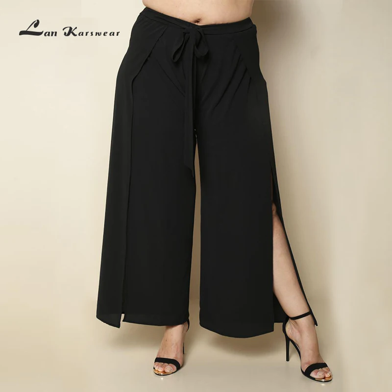 Женские черные брюки с высокой талией свободного кроя|wide-leg pants|black pants womenpants women |