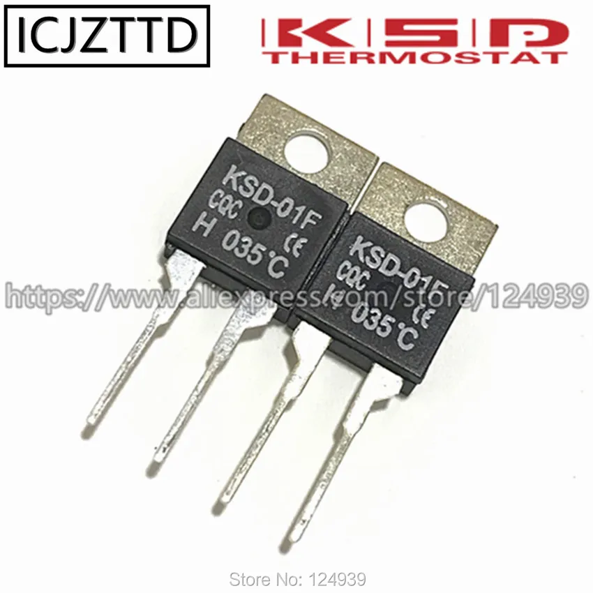 Термопереключатель KSD01F 40 135 градусов C NC нормально закрытый без открытого 1 5 А с