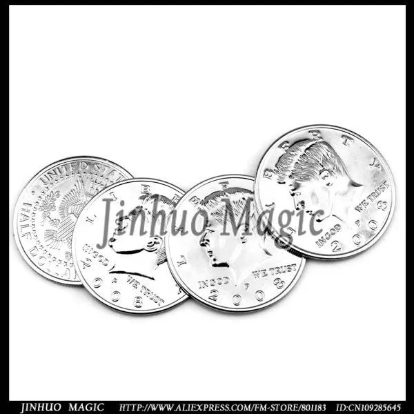 Бесплатная доставка большой четверки в один снаряд доллар половина фокус 5