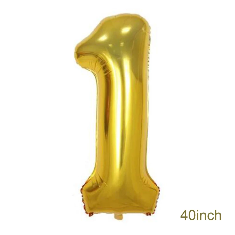 1pcs 40inch gold Джунгли День рождения воздушные шары Декор Тигр Лев деньги тема животных Фольга Воздушный шар Balony зоопарк сафари джунгли Вечерние - Цвет: 1pcs 40inch gold