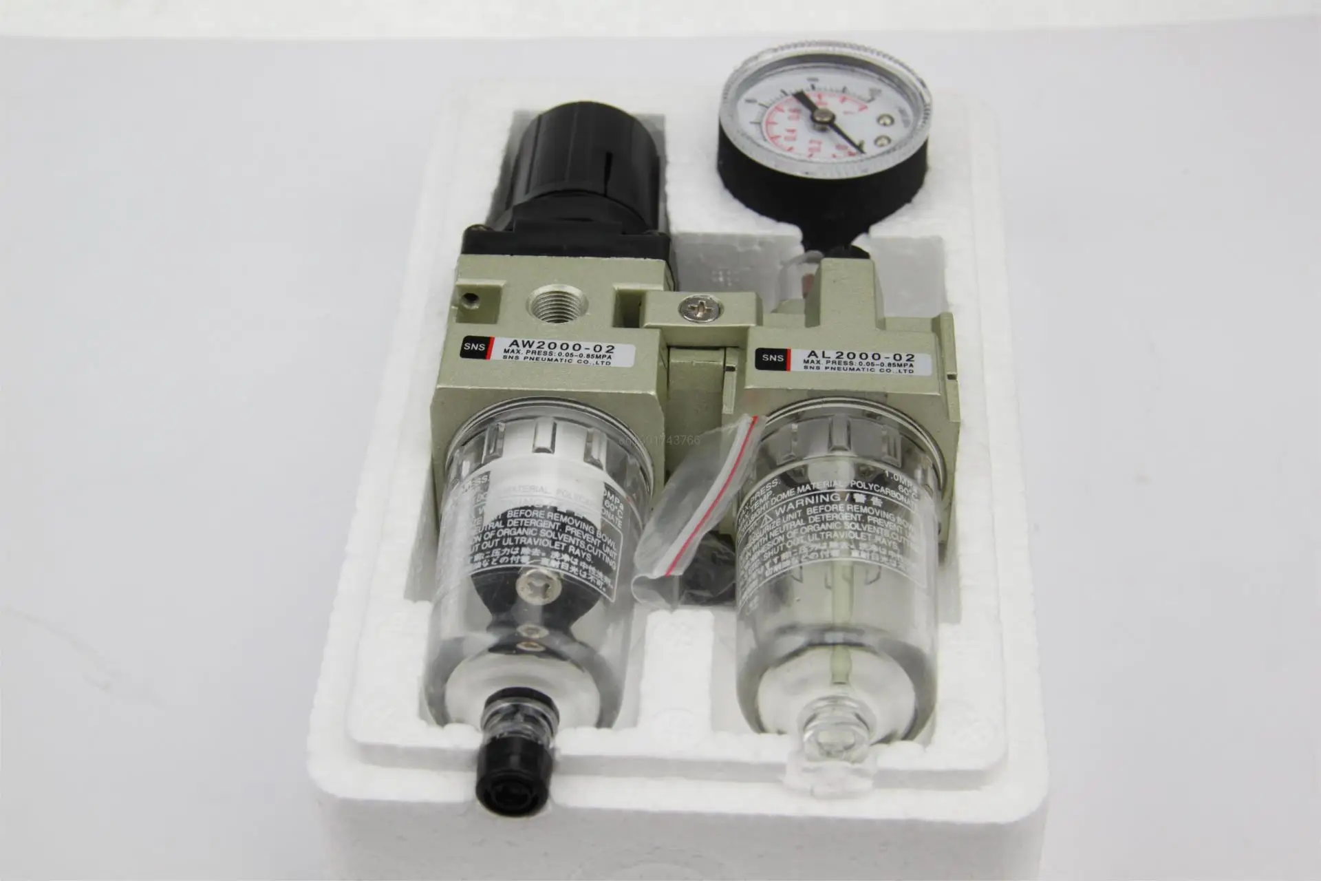 AC2010 02 1/4 &quotPT SMC ручной сливной тип воздушный фильтр SNS пневматические компоненты