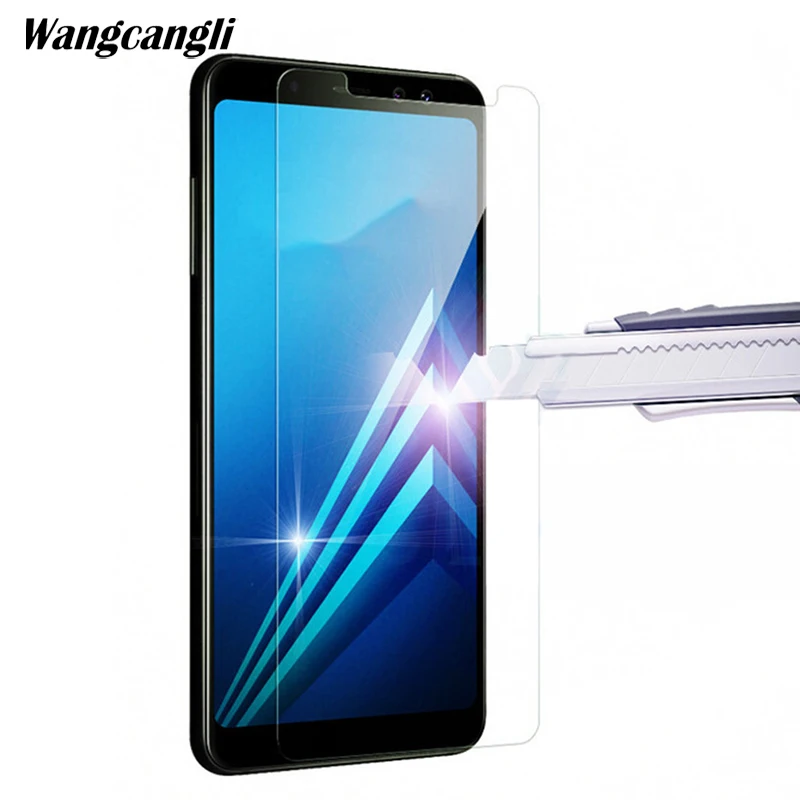 10 шт. закаленное стекло для Samsung Galaxy A3 A5 A6 A7 A8 2016 2017 2018 защита экрана 0 28 мм 9H