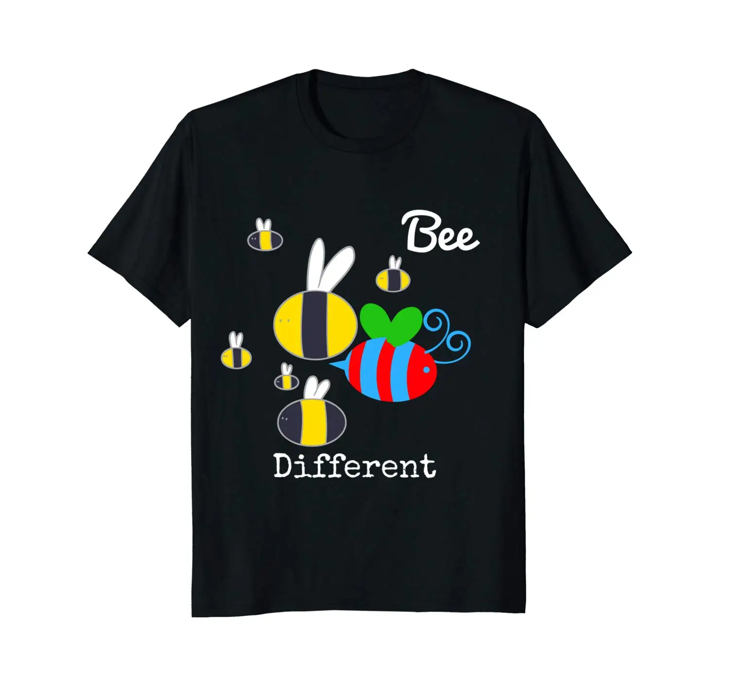 

Bee Different Honey Bee Keeping Teach Tolerance Men Women Summer Style T Shirt Casual T-Shirt Male Short Sleeve Pattern