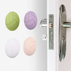 Мягкая резиновая прокладка для защиты стены или пола, самоклеящаяся дверная пробка для волейбола, моделирование двери, брызговик, Нескользящие наклейки