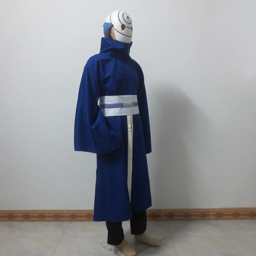 Смола Маска Высокое качество костюм Учиха ниндзя Акацуки Тоби Мадара включают в