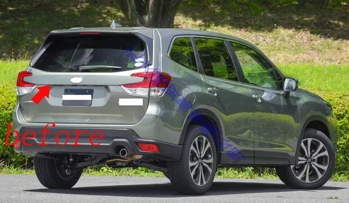 Декоративные аксессуары для Subaru Forester SK 2018 2019 отделка задней двери багажника из