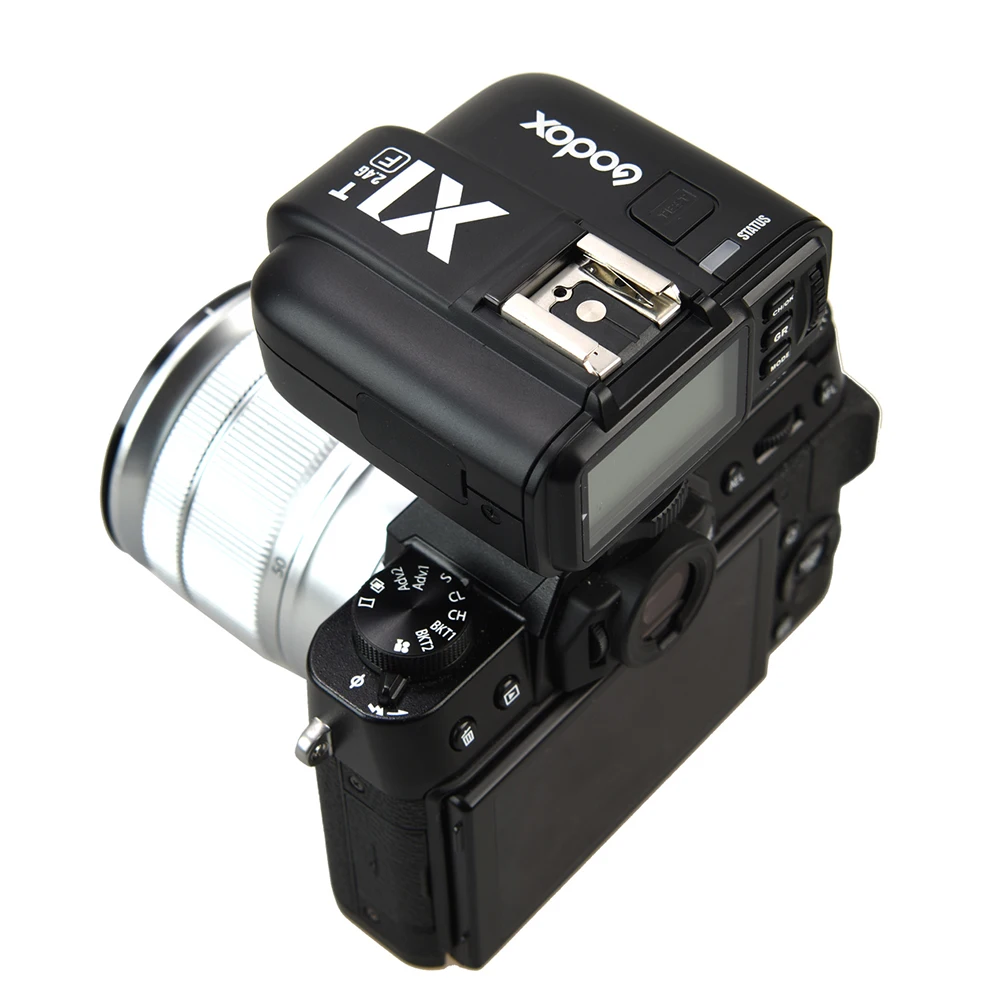 Беспроводная ЖК вспышка Godox для Fujifilm TT685O TT350O 2 4G TTL Trans mi tter с камерой MI Shoe (X1T F)|transmitter