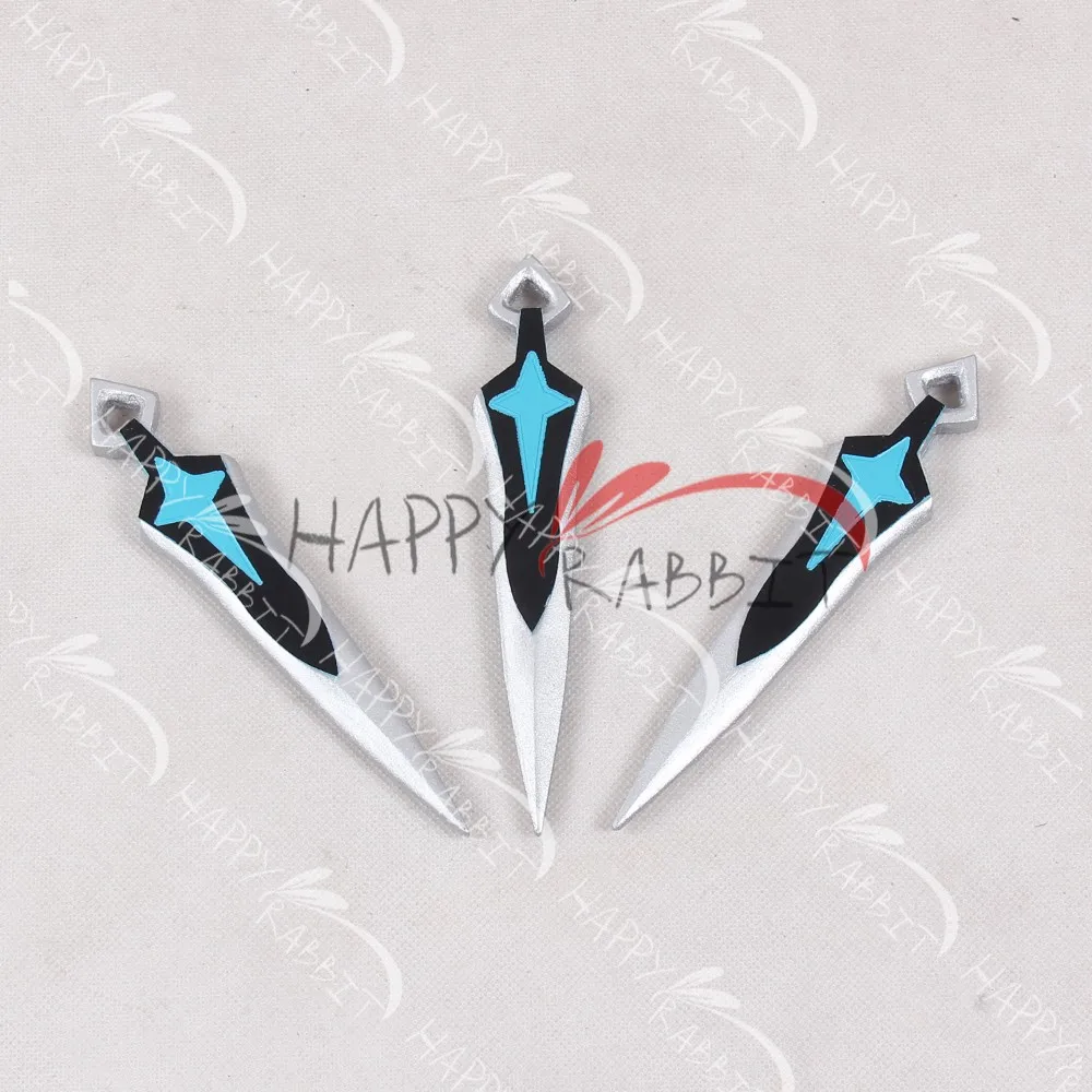 ELSWORD Dread Lord Gunblade и ножи ПВХ Реплика Косплей Реквизит-0818