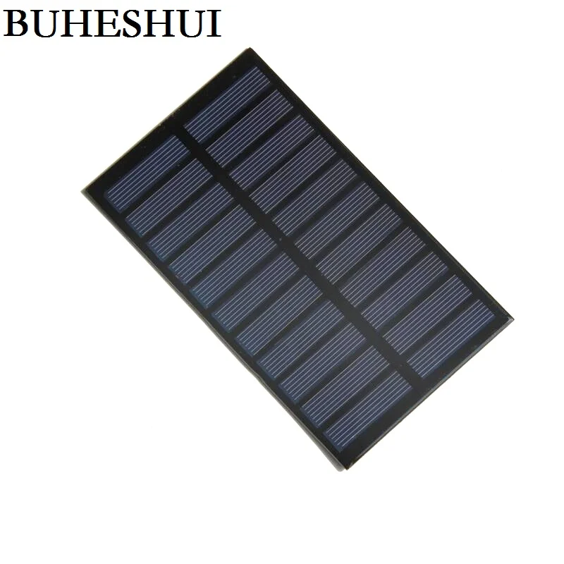 

BUHESHUI Wholesale! 20pcs/lot 1.6W 5.5V polycrystalline Solar Cell Module DIY Solar Panel Charger Epoxy 150*86*3mm Free shipping