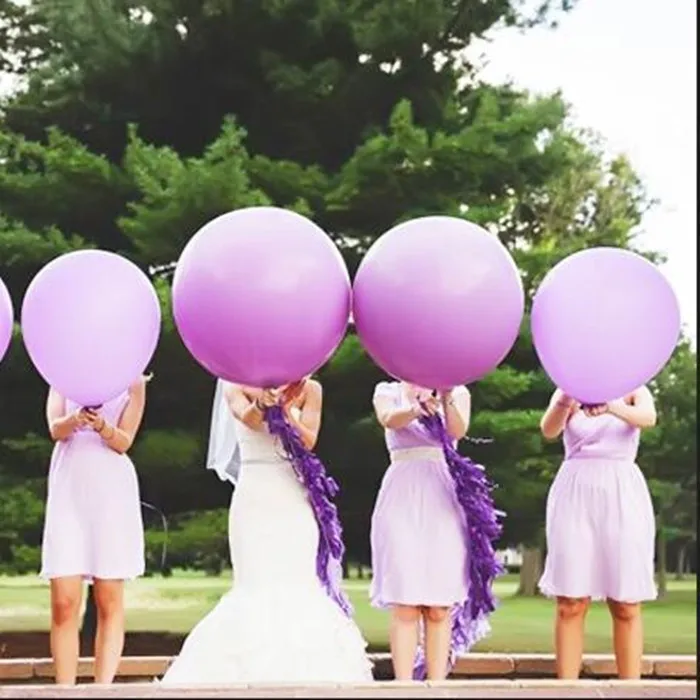 Воздушные шары для вечеринки 5 шт./лот 36 дюймов очень большой круглый шар