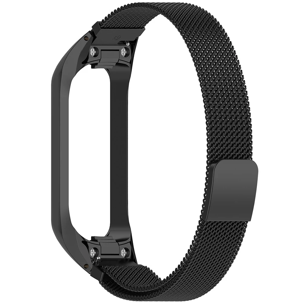 Laforuta высокое качество Миланская петля Нержавеющая сталь ремешок для samsung Galaxy Fit-e Браслет спортивный сменный ремешок для SM-R375
