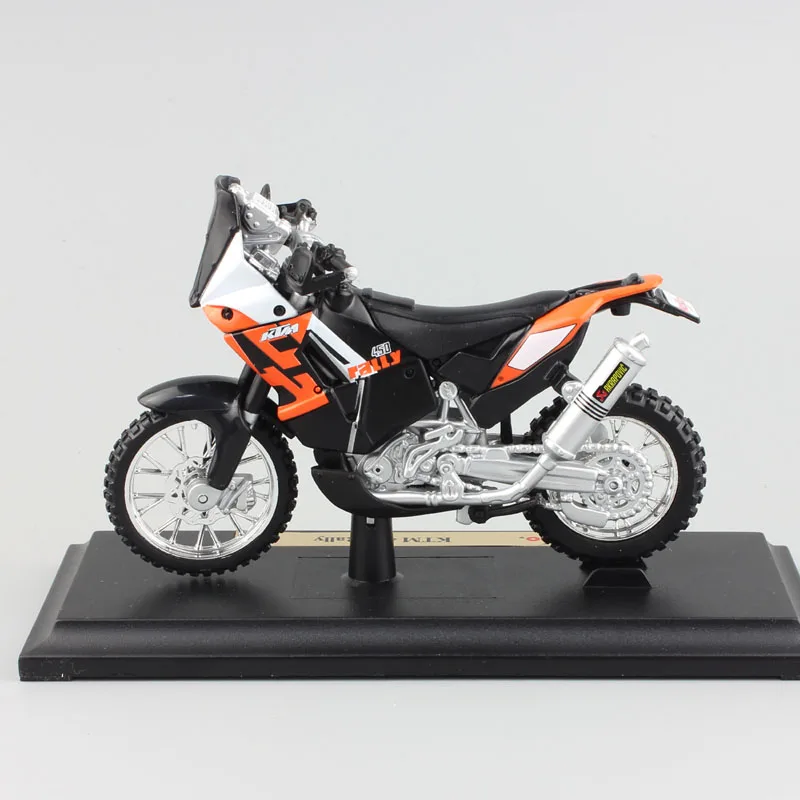 Детские 1:18 Масштаб KTM 450 ралли рейд велосипед эндуро мотоцикл внедорожные гоночные автомобили литье под давлением моделирование реплики игрушки сувенир maisto