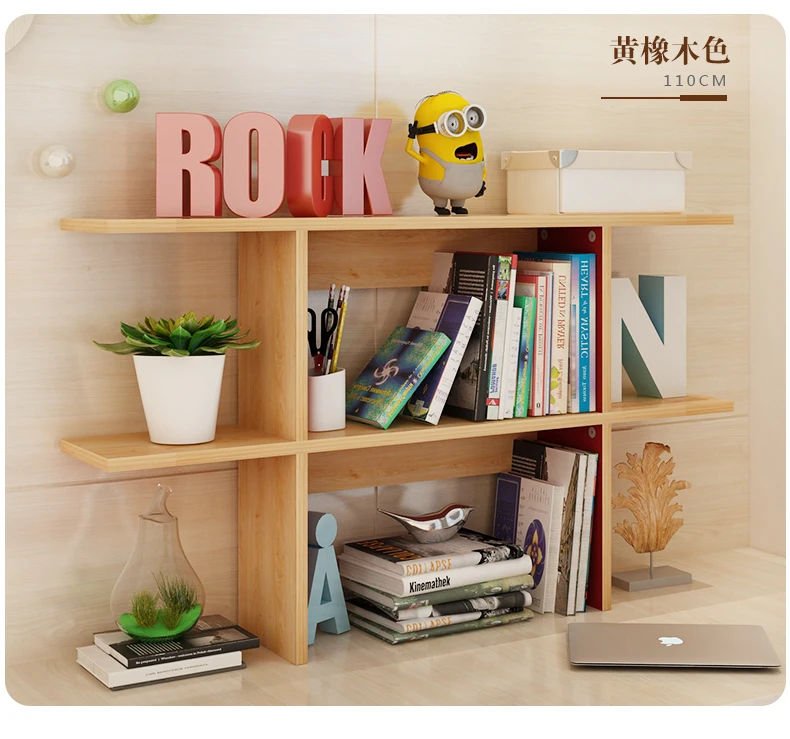 DIY книжный шкаф декоративная деревянная книжная полка Легкая установка полка для растений книжная подставка для мелочей креативный Современный домашний декор