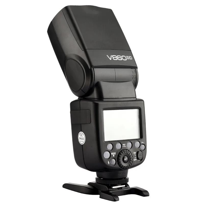 Godox Ving V860II V860IIC / V860IIN V860IIS TTL HSS 1/8000 Вт/литий ионная батарея Speedlite Flash для Canon Nikon Sony DSLR +