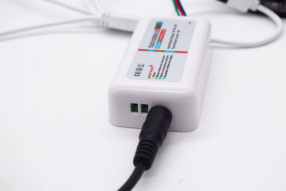 2,4 г RF RGB светодиодные ленты Комплект 20 м 15 м гибкая Диодная лента 10 м светодиодный ленточный фонарь 60 светодиодный/м сенсорный удаленный rgb-контроллер 12 В блок питания