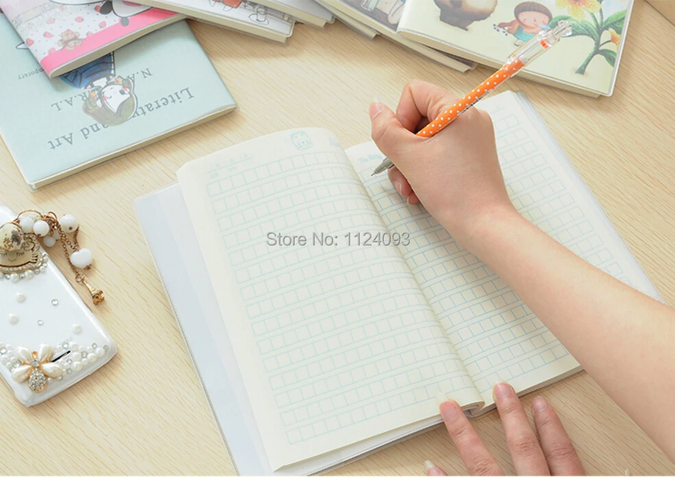 Дневник для тренировок с китайскими персонажами рабочая книга hanzi размер: 15*20 см 56