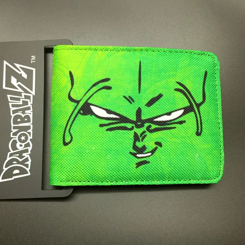 Мужской холщовый кошелек DRAGON BALL держатель для карт с изображением персонажа