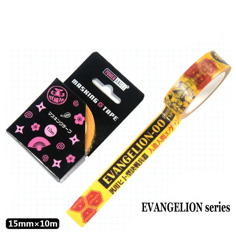 Японский аниме Evangelion EVA васи клейкая лента DIY Скрапбукинг наклейка этикетка маскирующая лента игрушки подарок